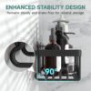 Adhesive  Bath Shelves - Görsel 7