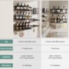 Adhesive  Bath Shelves - Görsel 4