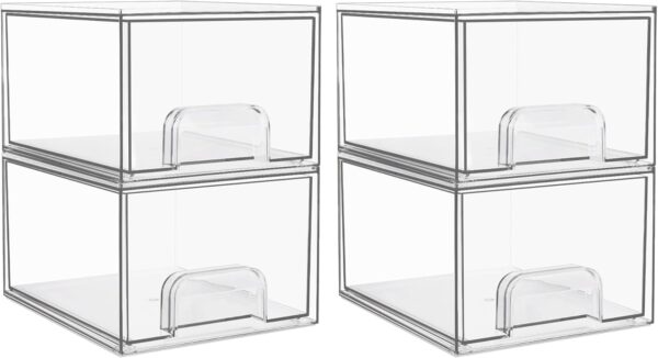 Organizer-Stackable Storage Drawers