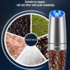 Pepper and Salt Grinder Set- Electric - Görsel 4